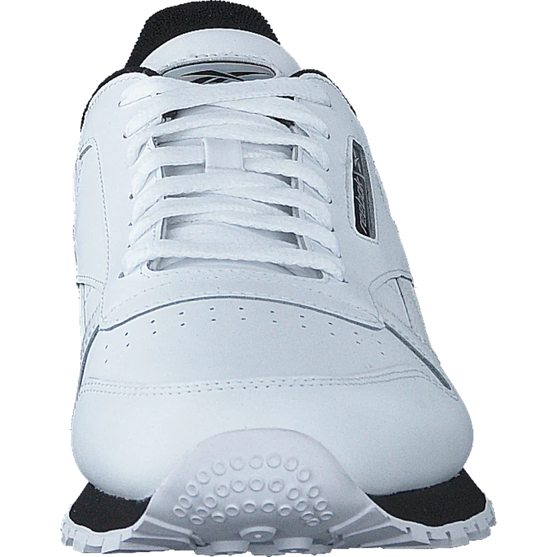 Cl Leather Mu White/black/silvmt