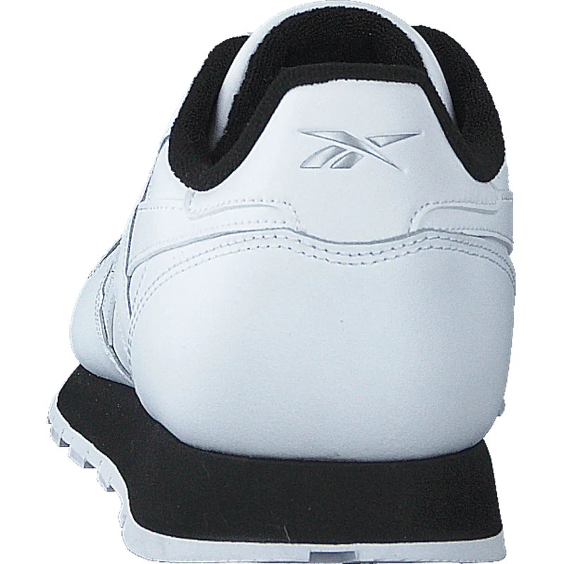 Cl Leather Mu White/black/silvmt