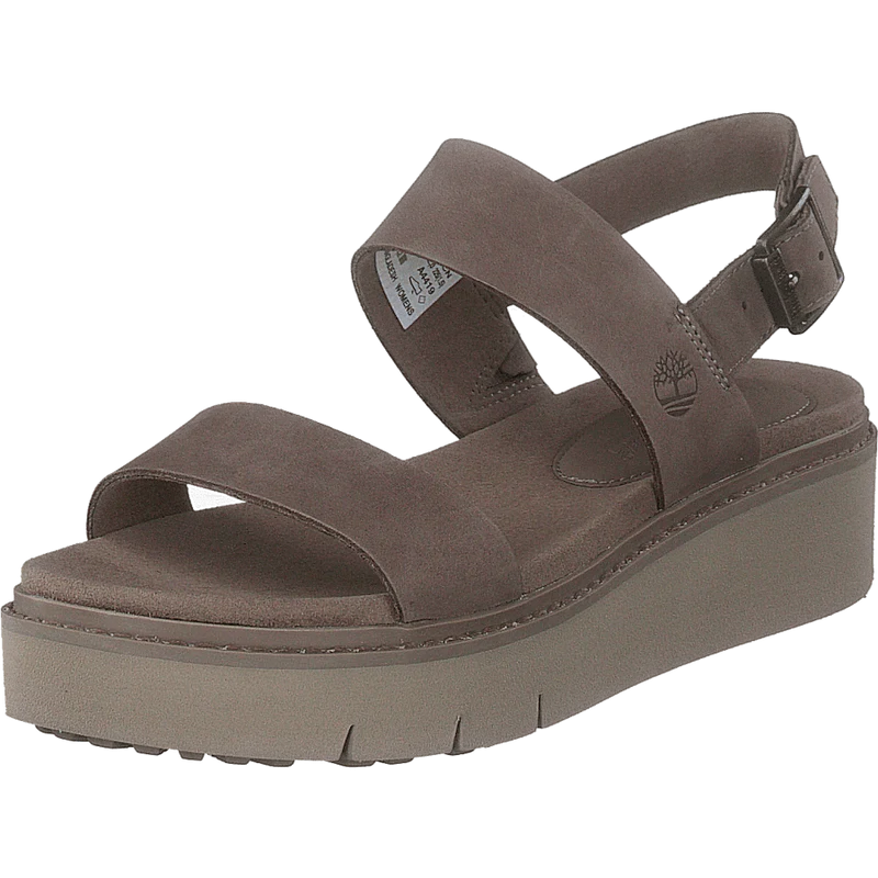 Safari Dawn 2 Band Sandal Taupe Gray