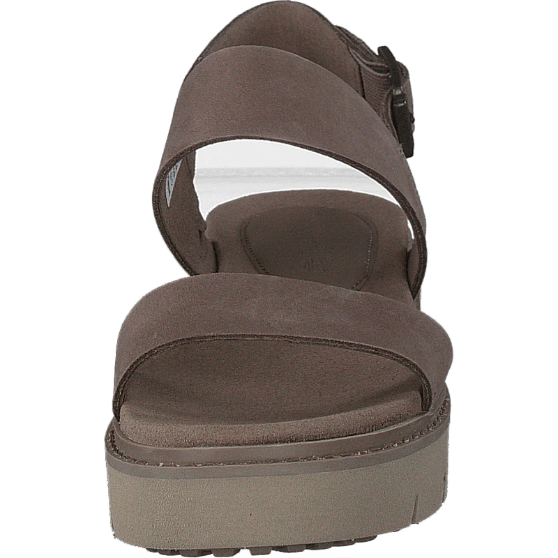 Safari Dawn 2 Band Sandal Taupe Gray
