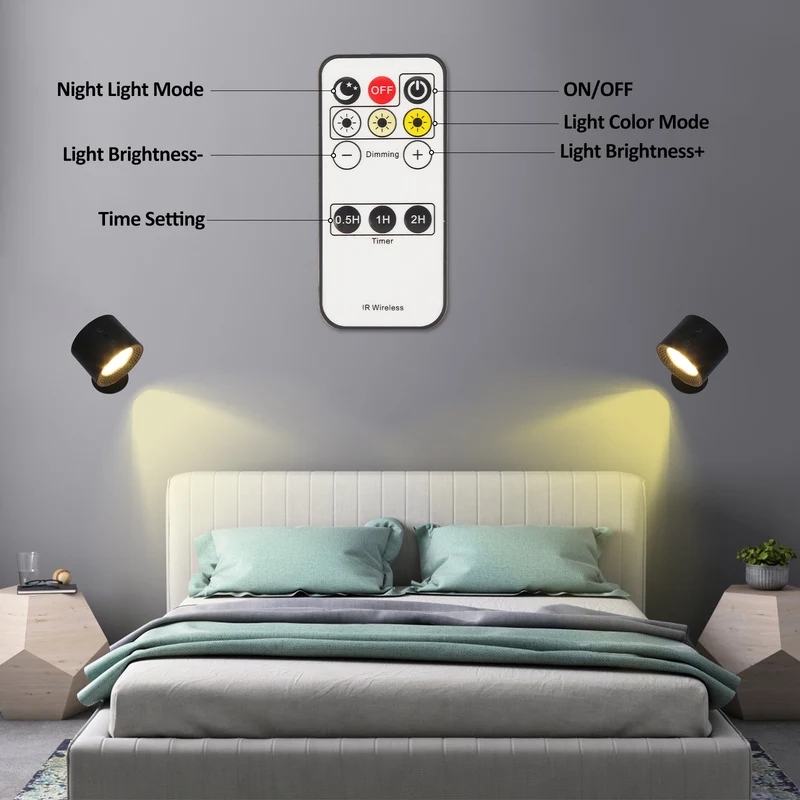 Rechargeable Magnetic Wall Lamp