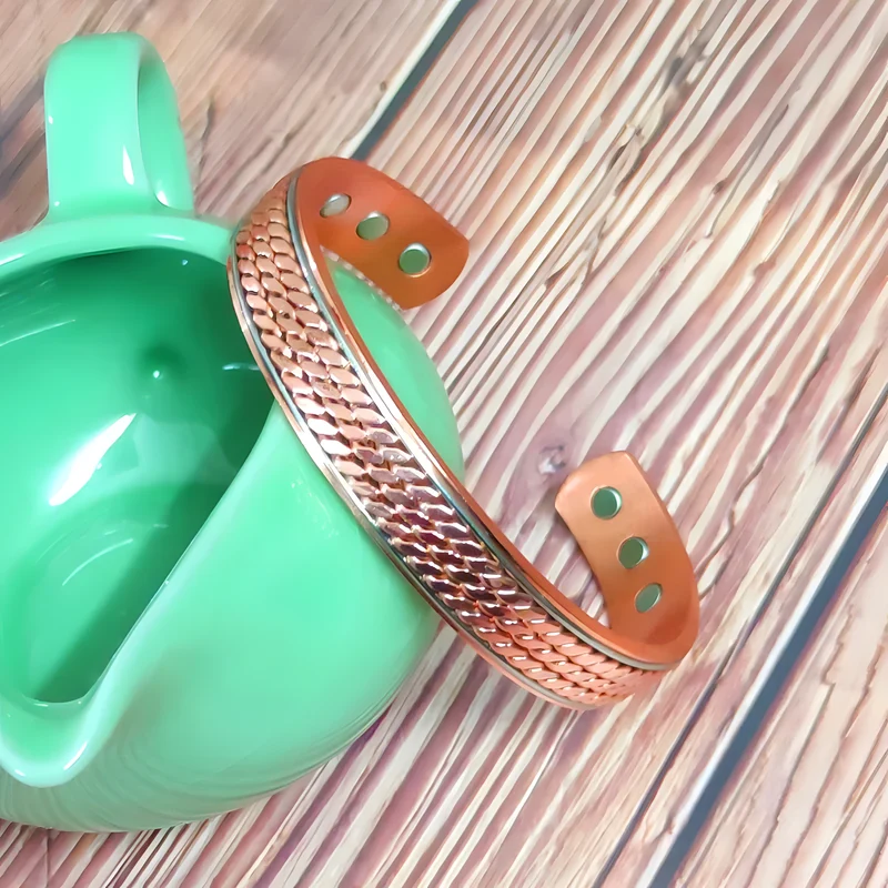Copper Ring and Bracelet Set