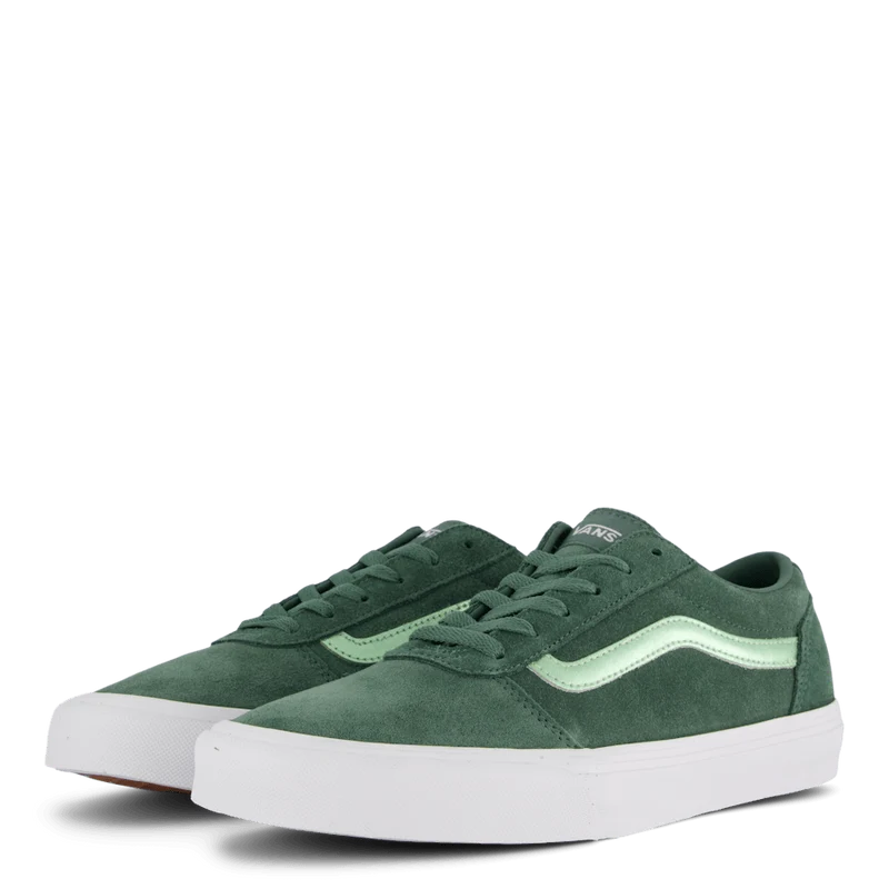 Wm Ward Metallic Suede Duck Green