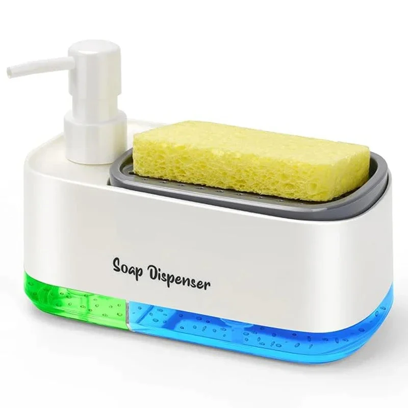 3-in-1 Dual Soap Dispenser Set