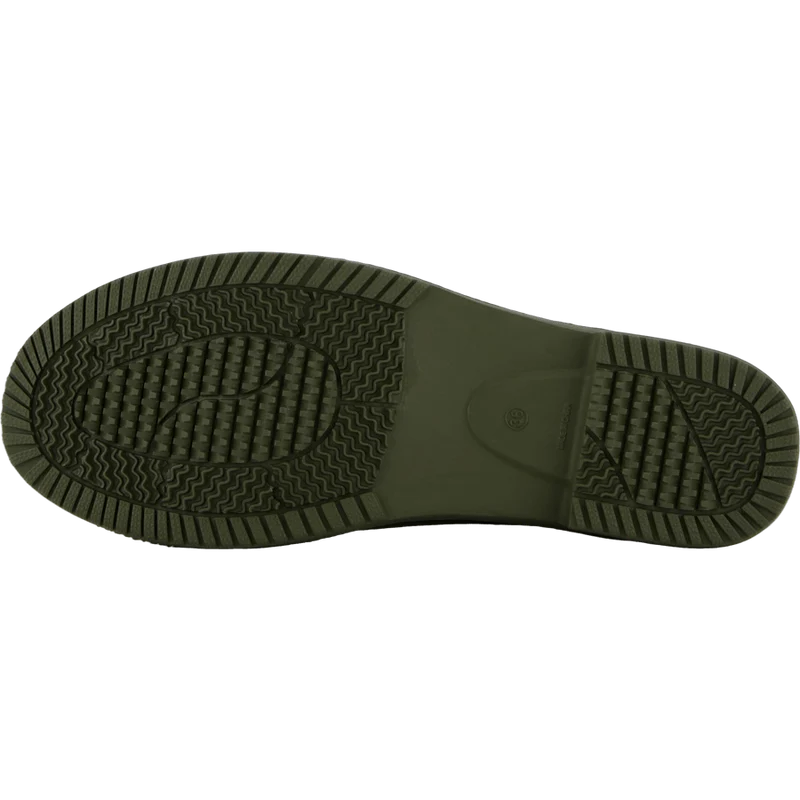 Low Color Boot W Green