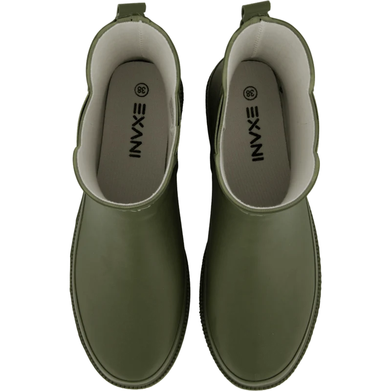 Low Color Boot W Green