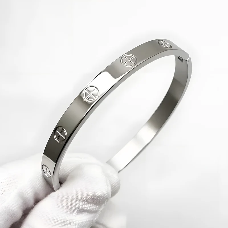 Titanium Steel Cuff Bracelet