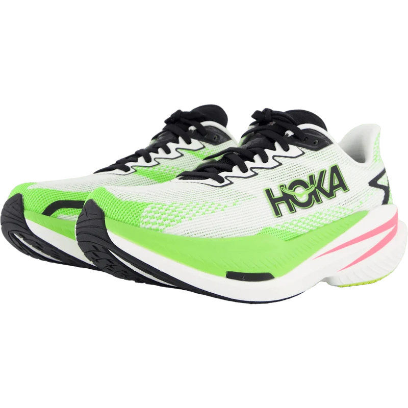 W Mach X 3 White / Neon Lime