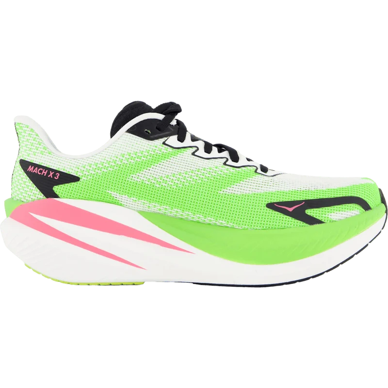W Mach X 3 White / Neon Lime