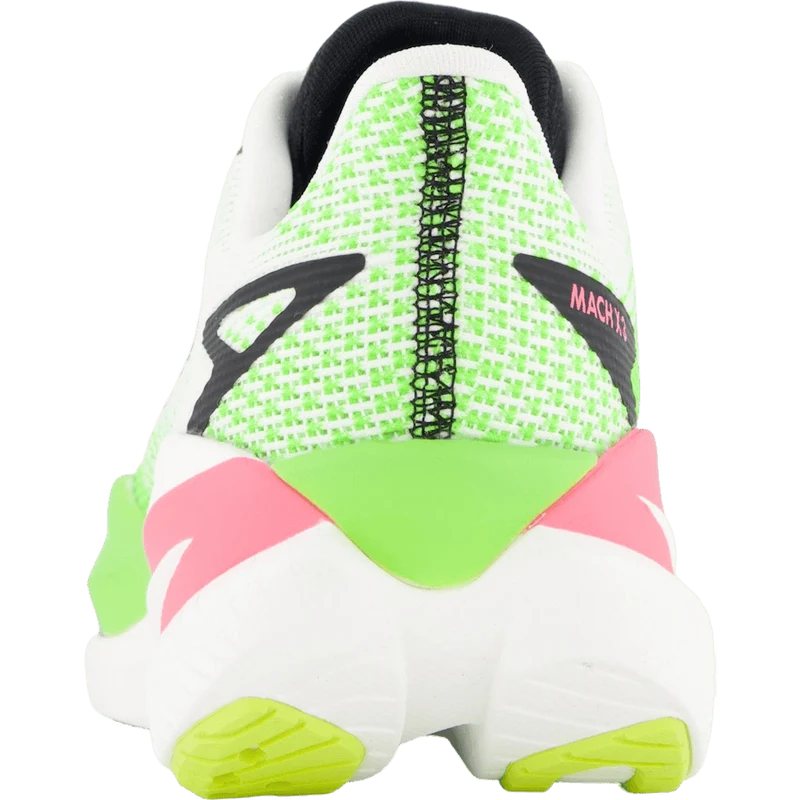 W Mach X 3 White / Neon Lime