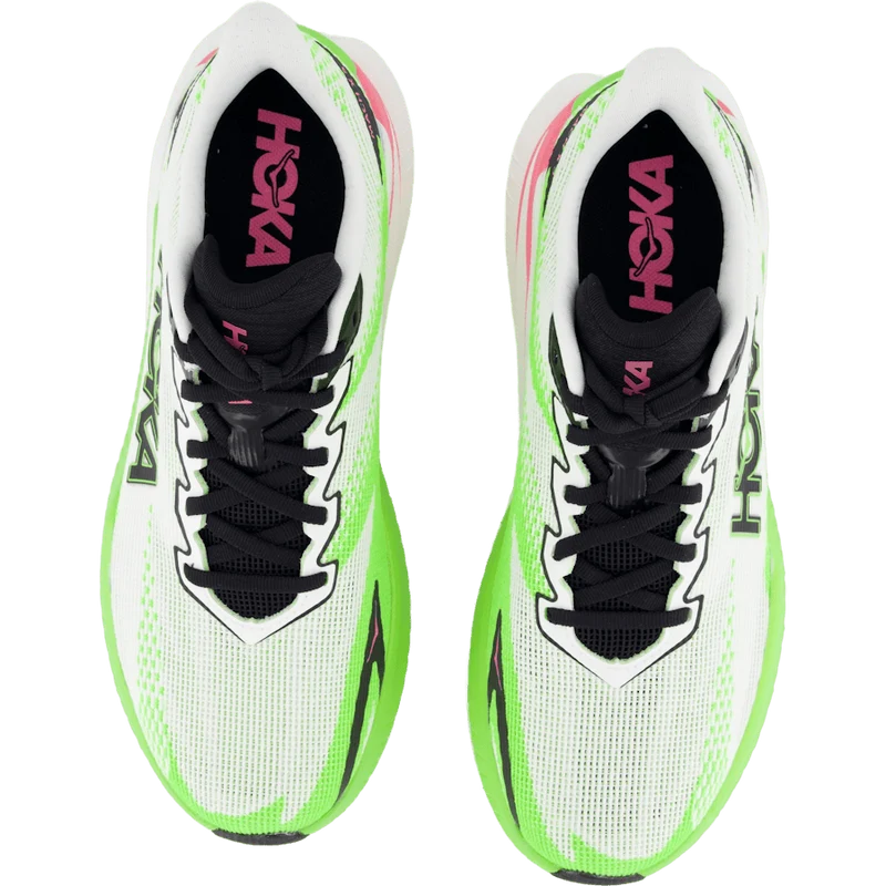 W Mach X 3 White / Neon Lime