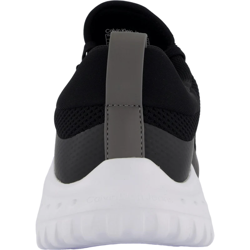 Eva Runner Sock Low Knit Mtr Black/white/ Charcoal Grey