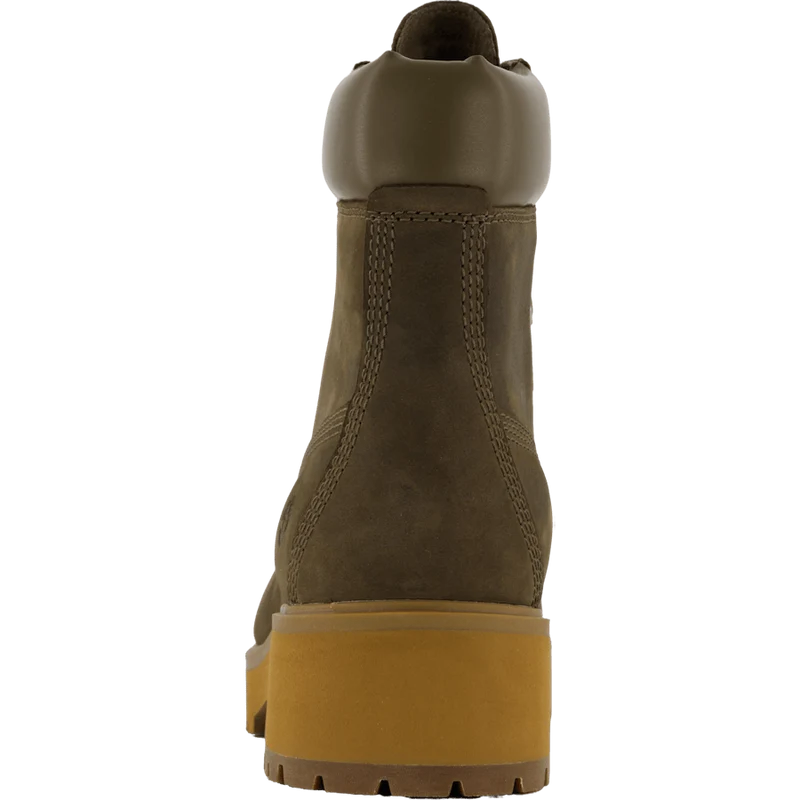 Mid Lace Up Boot Olv Full Grain