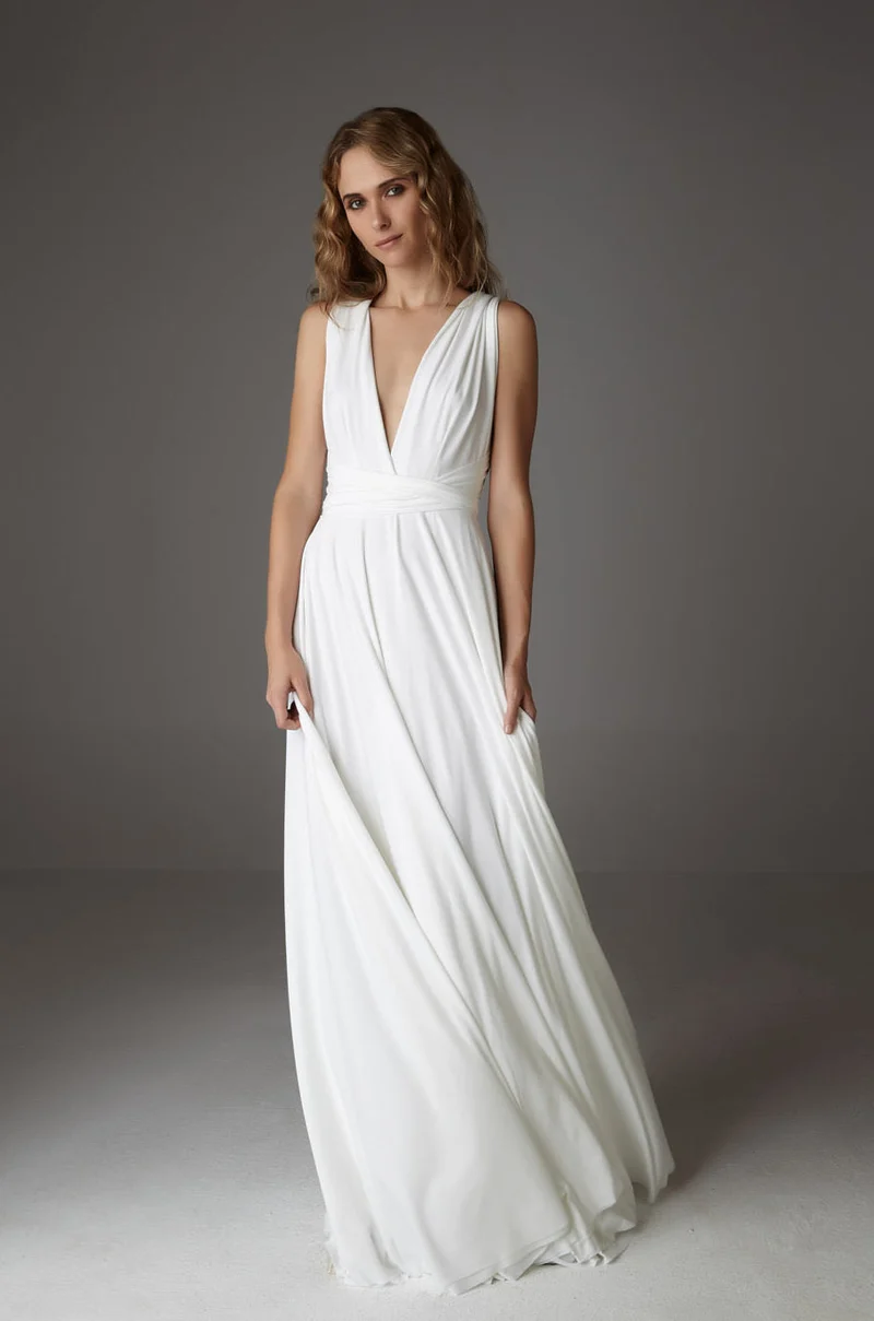 MAXI DRESS BRIDE (UNLINED)