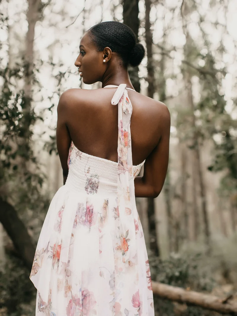 RIANNA MIDI FLORAL PRINT