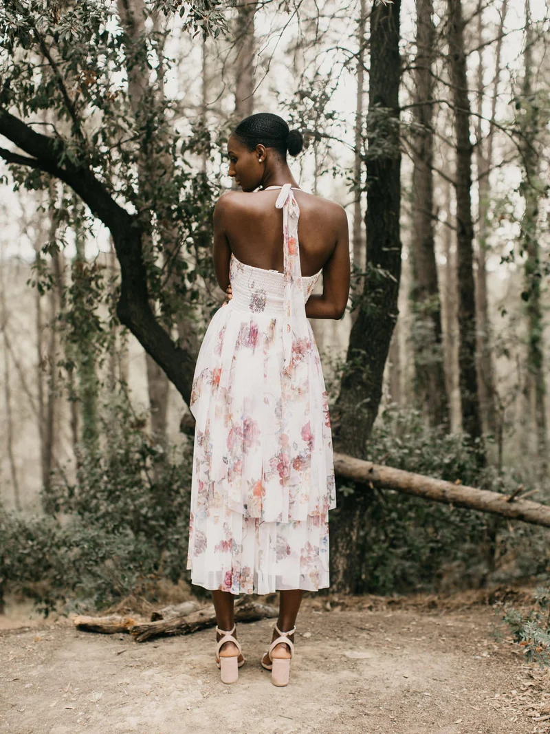 RIANNA MIDI FLORAL PRINT