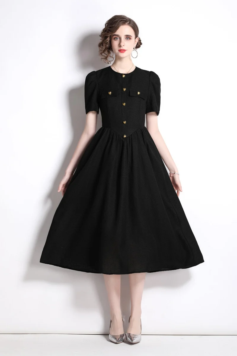 Everyday Elegant Black Dress