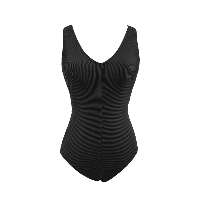 Crossback One Piece Swimsuit