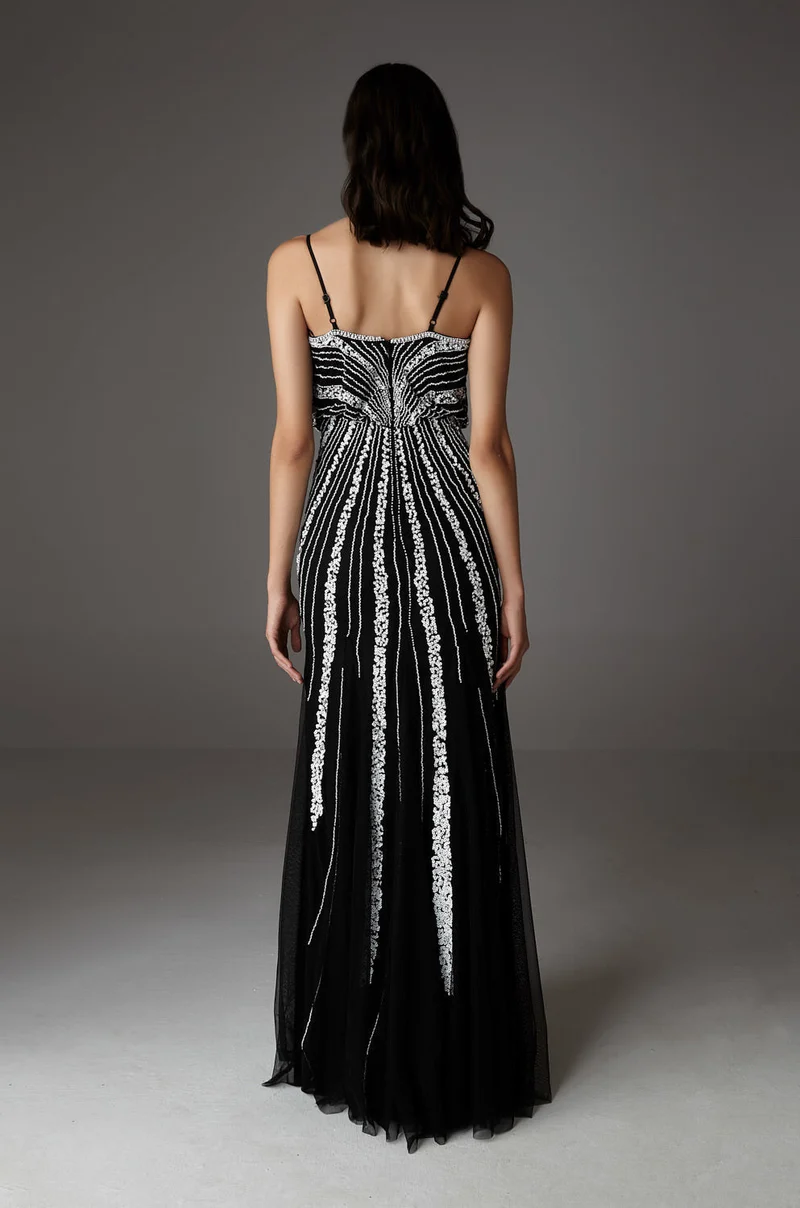 IVET MONOCHROME MAXI BLACK/WHITE