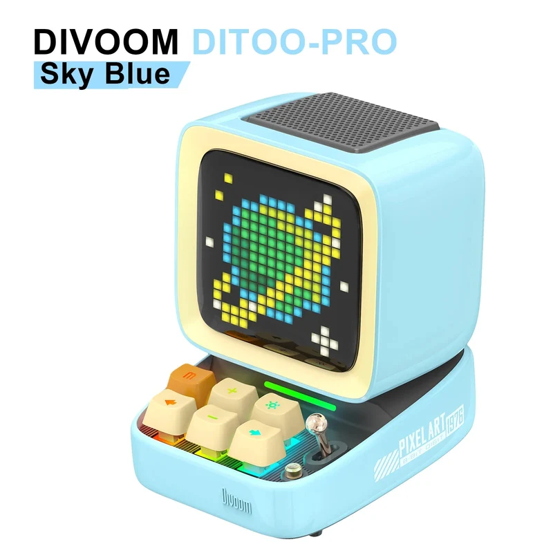 Retro Pixel Art Speaker