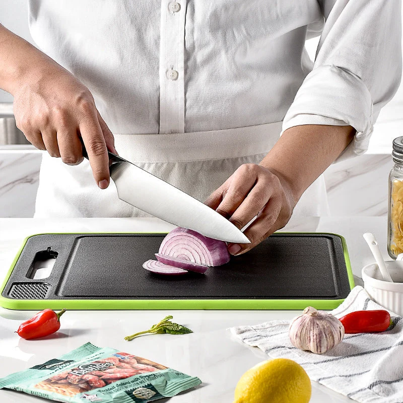 Double-side Cutting Board with Defrosting Function
