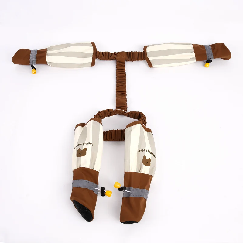 Waterproof Dog Leg Pants With Shoes