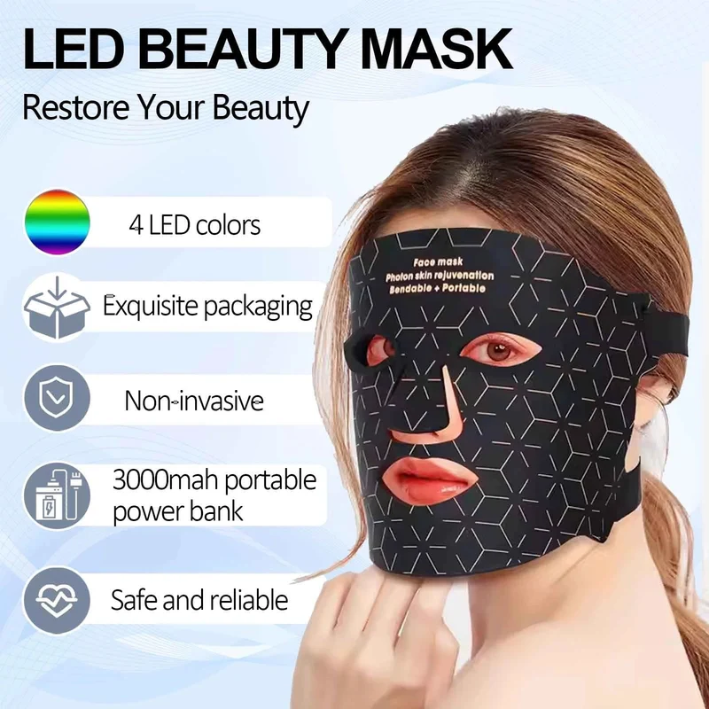 Facial Red Light Therapy Mask
