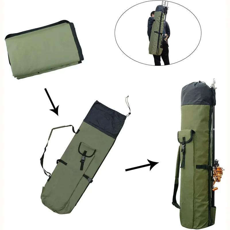 Foldable Fishing Rod Carrier Bag