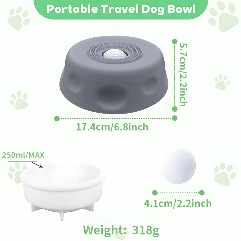 Slow Feeder Pet Bowl