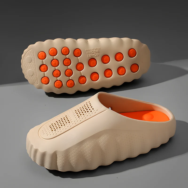 Closed Toe Massage Slippers