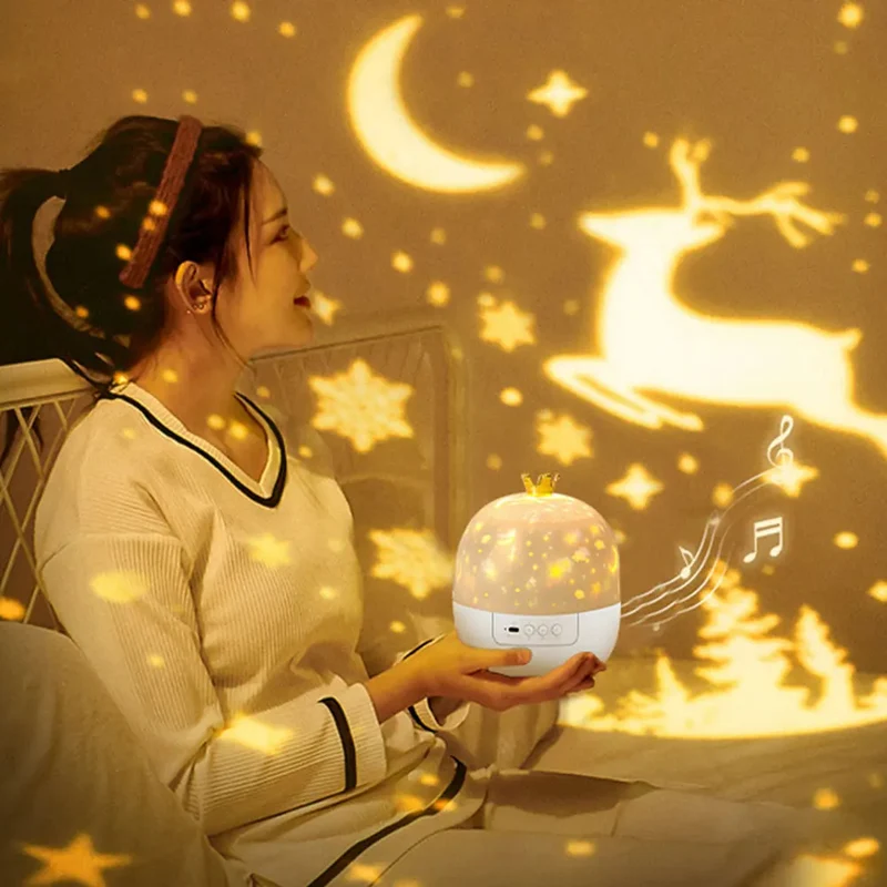 Star Projector Music Lamp