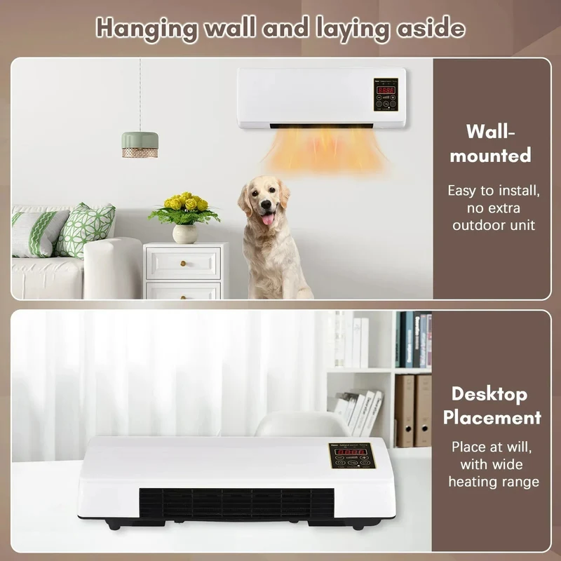 Wall Mounted Heater & Cooling Fan