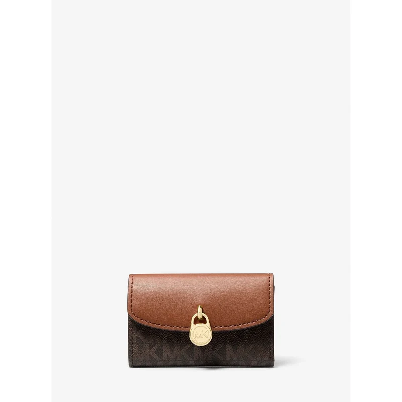 Michael Kors Plånbok Dam Lyra Begransad Upplaga Brun