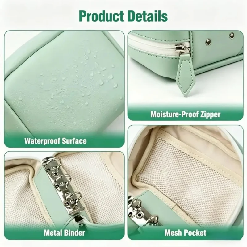 Portable Silicone Pill Pouch Organizer