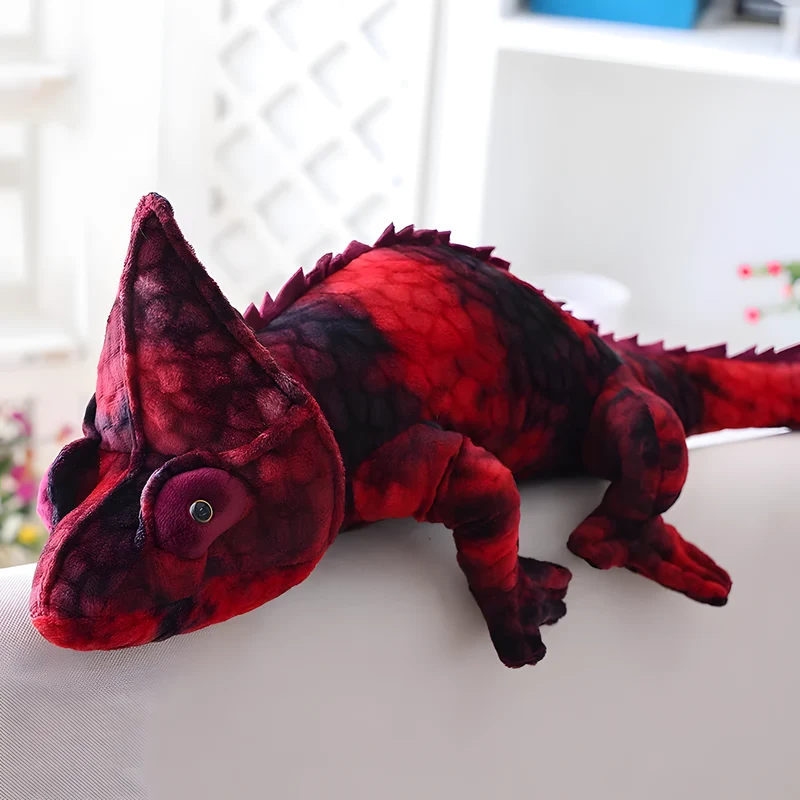 Realistic Chameleon Plush