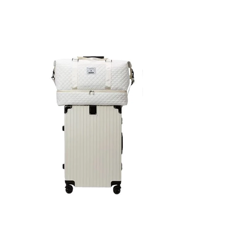 Weekendbag för kvinnor, separat skofack, vattenavvisande