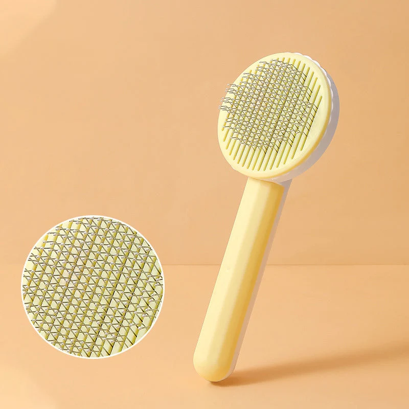Self-Cleaning Pet Brush