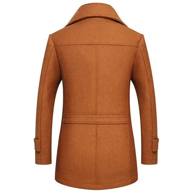 Men's Woolen Comfortable Winter Autumn Coat