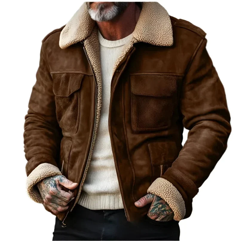 Men's Winter Thick Wool Jacket