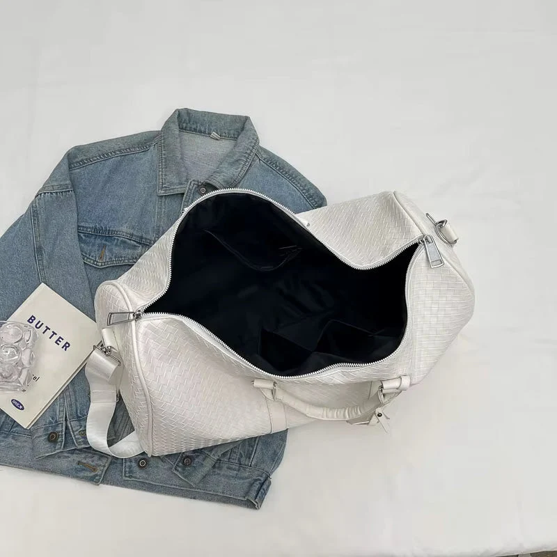Weekendbag i Oxford-polyester, vattenavvisande, justerbar axelrem
