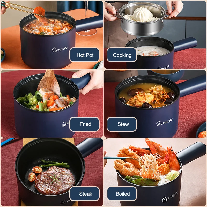 All-In-One Mini Electric Cooker
