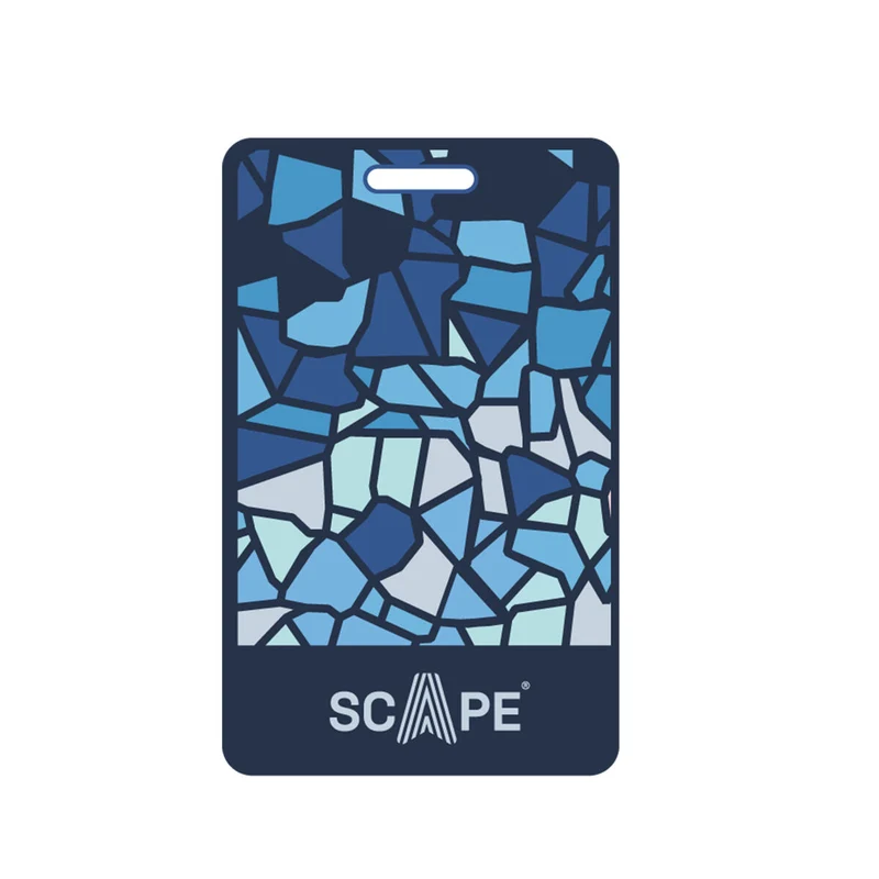 Bagageetikett Scape Travel, premium design och hållbar konstruktion