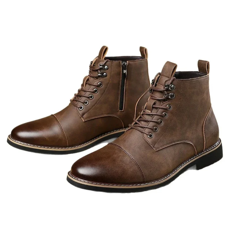 Fashion Business Casual Men's Retro Martin Boots