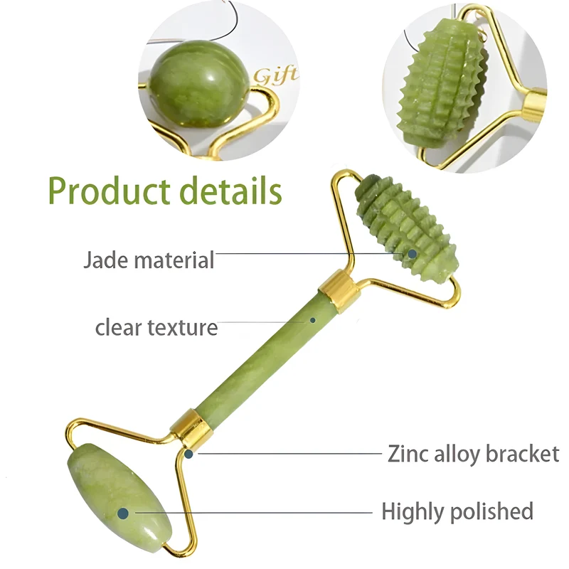 Jade Roller and Gua Sha Set