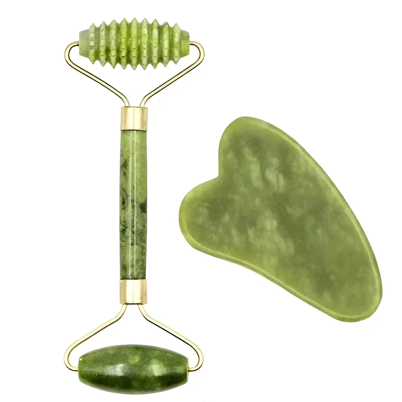 Jade Roller and Gua Sha Set