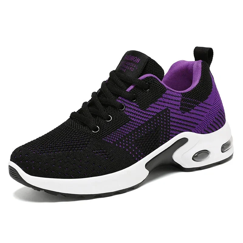 Cushioning Fitness Sports Sneakers Running Shoes For Women