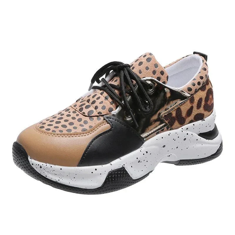 Women's Lace Up Sneakers Walking Running Sports Shoes