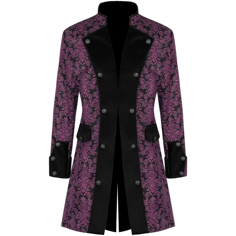 Men's Coat Solid Color Fashion Overcoat