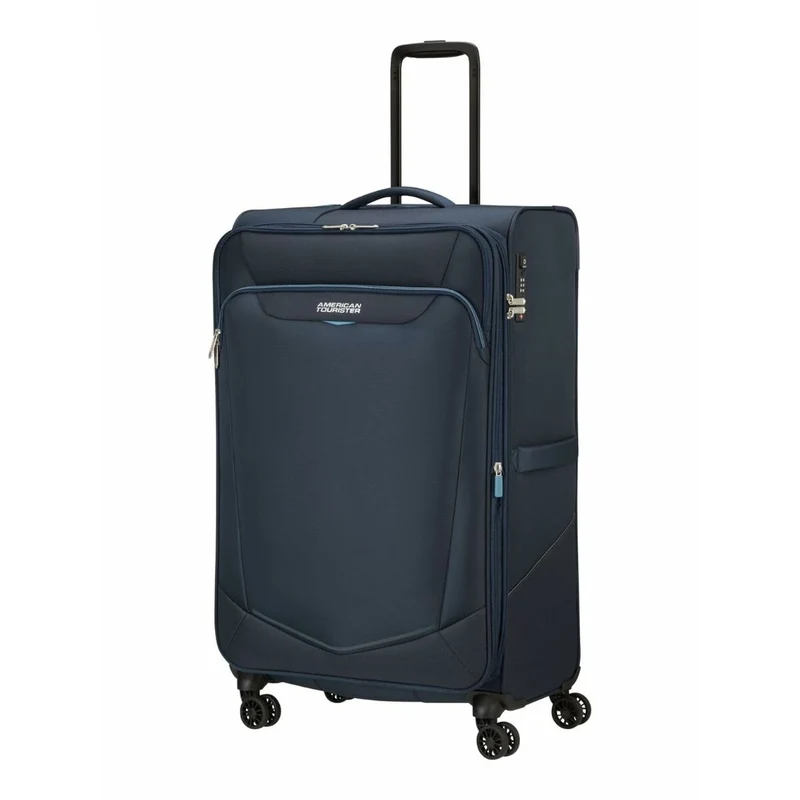 Resväska American Tourister SummerRide Spinner, 116L, blå