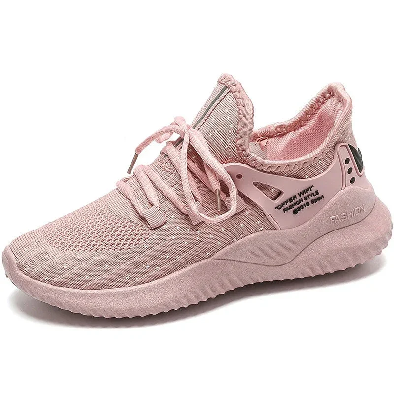 Breathable Casual Shoes Women All-Match Korean Running Shoes